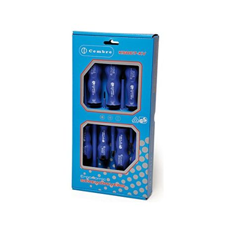 Kit Set 7 Giraviti con impronta a croce PH e con impronta a taglio SDC