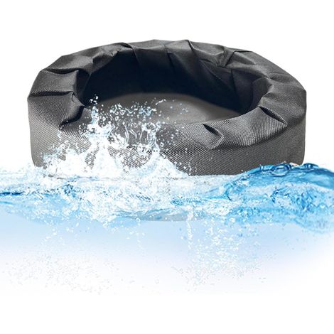 Jardinière Flottante  Île Florale Aquatique  Panier à Flottant en Tissu pour Bassin  Barrière Anti-Poissons Pot de Fleurs planteur d'étang Panier en Tissu pour végétaux pour bassins et