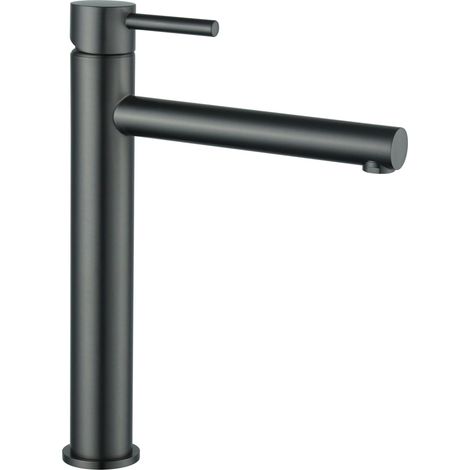 Mexen Elba hohe Waschtischarmatur, Graphit - 74110-66 (1/2)
