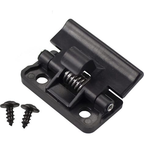 10 piezas de cerradura de tapa de consola central 58908-12080 compatible con Toyota 4Runner 2010-2021 Reemplazo de cerradura de tapa de consola central (negro) (1/5)