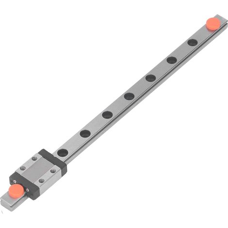 Glissière linéaire miniaturisée MGN9C 200mm, rail de guidage de précision pour équipements compacts, coulisseau haute précision, pièce de rechange (1/5)