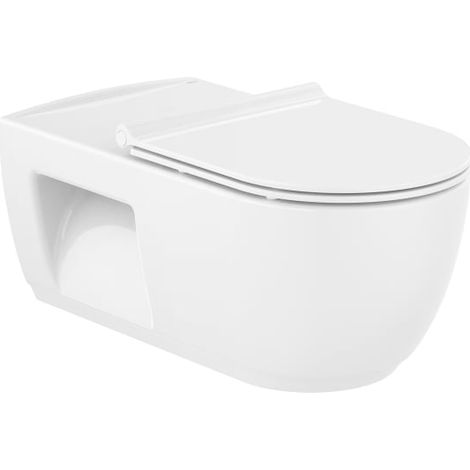 INODORO SUSPENDIDO 370X700X450MM ACCESS ROCA RIMLESS BLANCO
