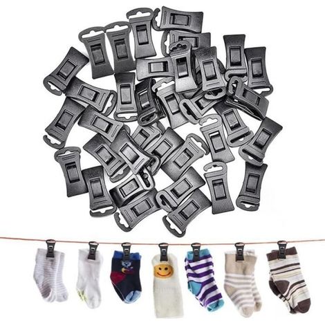 winterbeauy Organiseur sous-vêtements chaussettes40pièces+crochets,rangement tiroir infroissable (1/5)