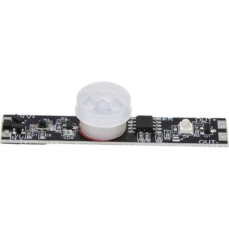 Infrarot-Bewegungsmeldermodul ABS PIR-Schaltertreiber für Beleuchtung LZGHPHWPIRV2 DC3,7V24V