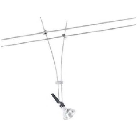 Paulmann Comet Lampada per sistema su cavo GU5.3 50 W Lampadina Alogena Cromo