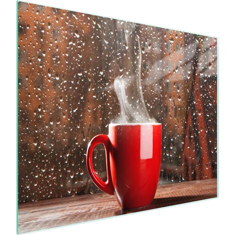 Glasschneidebrett 52x30 Kaffee (1/5)