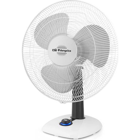 Orbegozo ventilador de sobremesa TF 0143, 3 velocidades, oscilante, inclinación regulable, 40 cm diámetro, 50 W