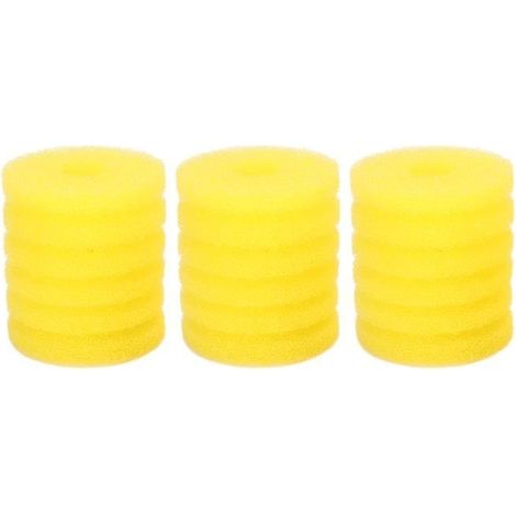 Éponge filtrante pour aquarium - SURENHAP - 3 pièces - 76x70mm - Filtration efficace - Sécurisé pour poissons (1/4)