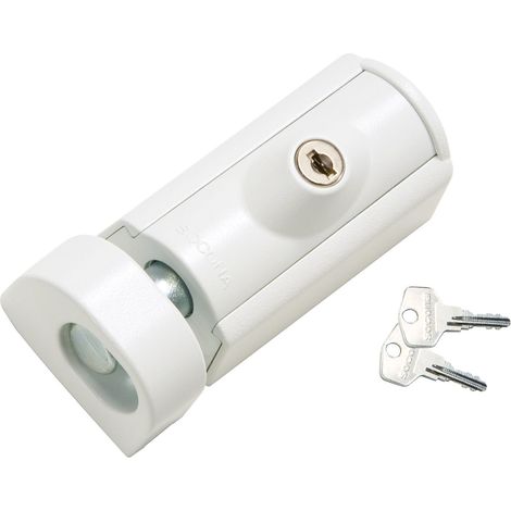 Verrou de fenêtre haute sécurité Blanc - Ref. TL6S (1/5)