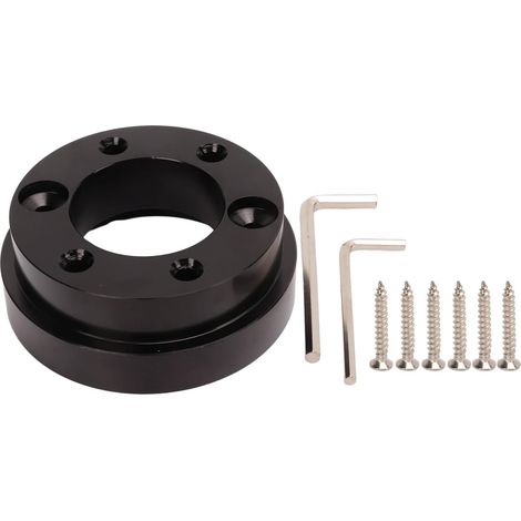 Adaptateur de Moyeu de Volant, Plaque D'adaptation de Volant de 70 Mm en Alliage D'aluminium pour Volant Logitech G29 G920 13 14 Pouces (1/5)