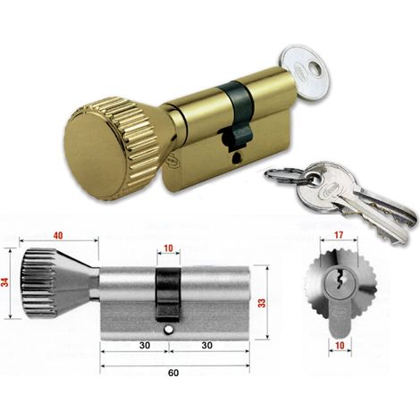Yale 216Kd4035 Cilindro Pomo Mm 75 40X35