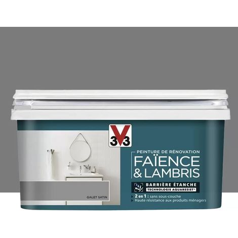 Peinture De Rénovation V33 Faïence & Lambris Galet 2 L (1/4)
