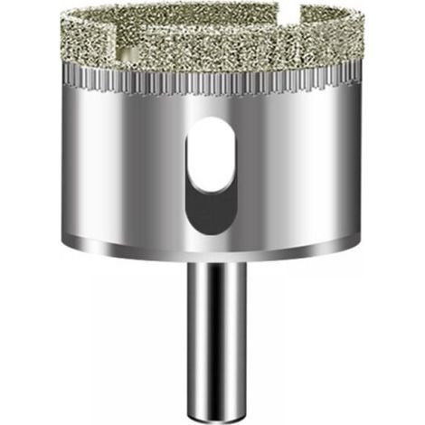 Foret diamanté pour percer des trous dans le verre, la céramique, la porcelaine, le carrelage, 50 mm (1/4)