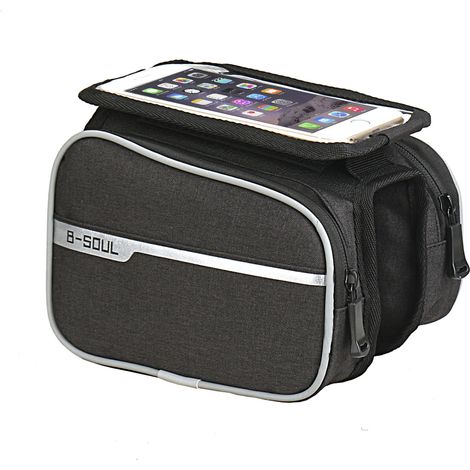 Sacoche pour vélo VTT Sacoche pour téléphone tactile Accessoires pour équipement cycliste (1/4)