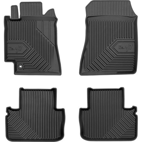 Tapis de Sol de Voiture pour Lexus IS 200 I Berline 1998-2005 TPE Noir 4Pcs (1/5)