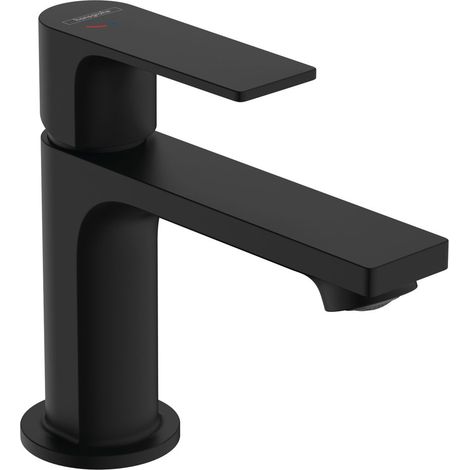 hansgrohe Rebris E Einhebel-Waschtischarmatur, 80 CoolStart, mit