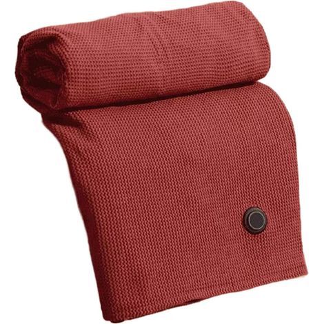 Couverture électrique alimentée par Batterie, châle Chauffant alimenté par Batterie,Couverture électrique d'hiver Confortable avec 3 Niveaux de Chauffage Couverture électrique portative (1/5)