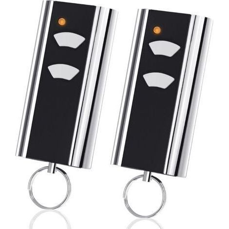 2 pièces Télécommande de Garage pour Normstahl Entrematic RCU 433-2, RCU 433-4, EA433 2KM, Compatible avec Crawford Normstahl 433.92 Code tournant Télécommande de Porte de Garage (1/5)
