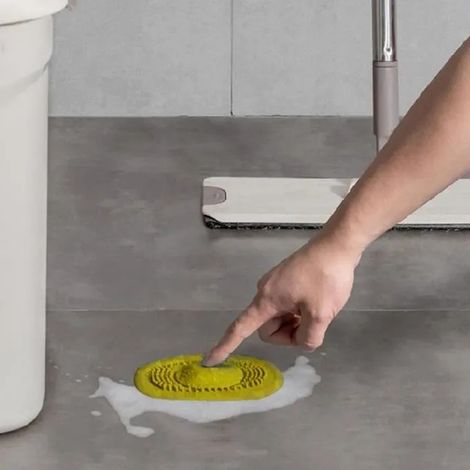 Bouchon de baignoire SONEW - Jaune - Universel - Matériau de haute qualité - Facile à transporter et à installer (1/4)
