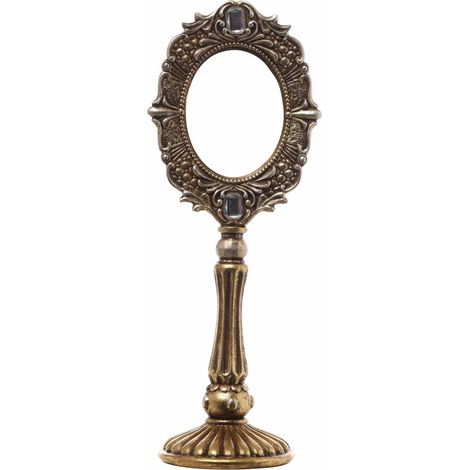 ARPIMEX Specchio Resina 12,5 x 10 x 31,5 Cm Gold