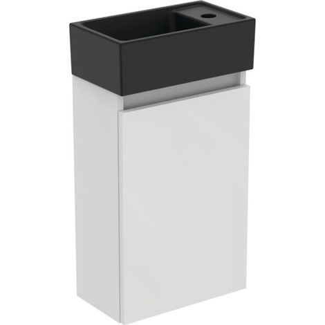 IDEAL STANDARD R0578WG Ensemble meuble Eurovit+ meuble-lavabo droit 37 cm blanc (1/5)