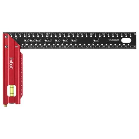 Règle de traçage pour le travail du bois - Outil de mesure de précision et jauge de traçage multifonctionnelle pour le travail du bois (1/5)