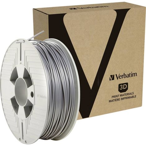 Verbatim 55036 55036 Filament ABS rigidité élevée 2.85 mm 1 kg aluminium-gris 1 pc(s) (1/3)
