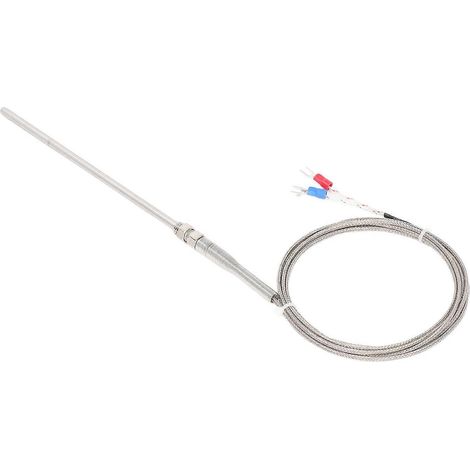 BERM Thermoelement-Temperatursensor, empfindliches 5,9-Zoll-Thermoelement vom Typ K zur Temperaturmessung 9
