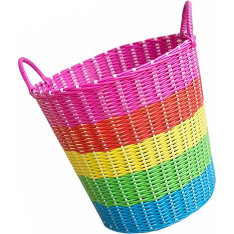 Boîte de rangement pour jouets – Panier tressé pour garçons et filles, cadeau parfait pour une pendaison de crémaillère (1/5)