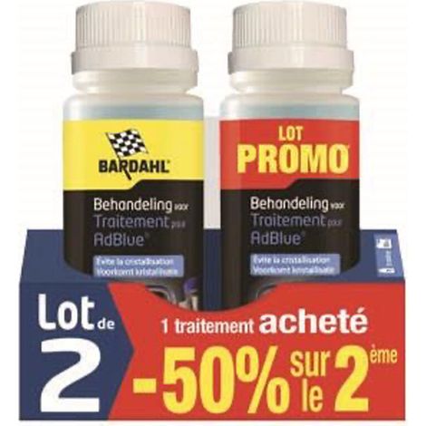 Bardahl – Traitement Adblue 200ml – Nettoyage système injection – Évite cristallisation urée – Améliore durée vie système SCR
