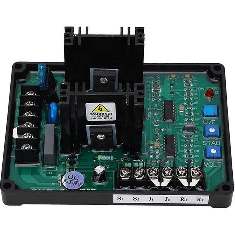 Automatische Spannungsreglerplatine für bürstenlose Generatoren (AVR-Spannungsstabilisierungsmodul, 180–240 V AC)