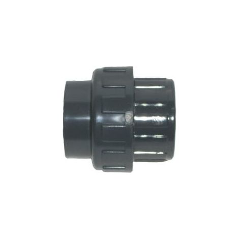 Raccord PVC pression à coller diamètre 50 – Filetage entrée 1" – Pour installations sanitaires – Résistant aux chocs et aux UV – Piscineo