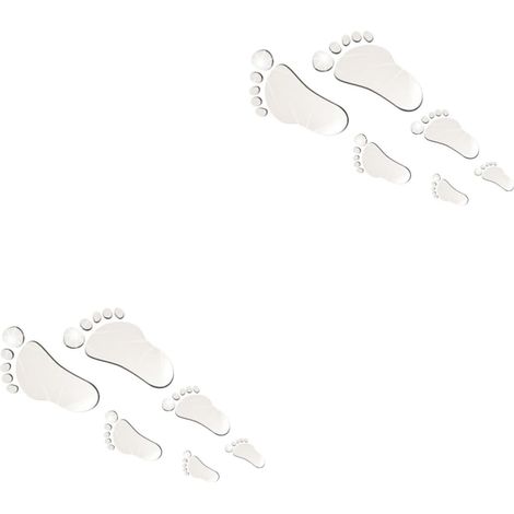 2 Feuilles Sticker Mural Décoratif Autocollant pour Facile à Appliquer pour Décoration Intérieure (1/5)