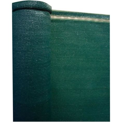 Brise-vue - NATURE - 1x3 m - Occultant 4/5 - Anti-UV - Boutonnière de fixation haut & bas - 200 g/m² - Vert (1/5)