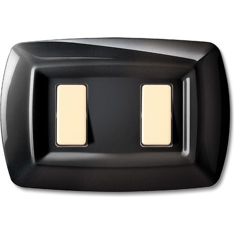 TONDO PLACCA MAGIC PLAST 2P NERO- ELETTROCANALI- 10,0 pz