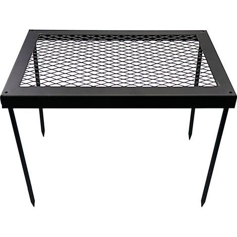 Praktischer schmiedeeiserner Gartentisch, Grilltisch, Abtropfgestell für Picknicks (4er-Pack) (1/5)