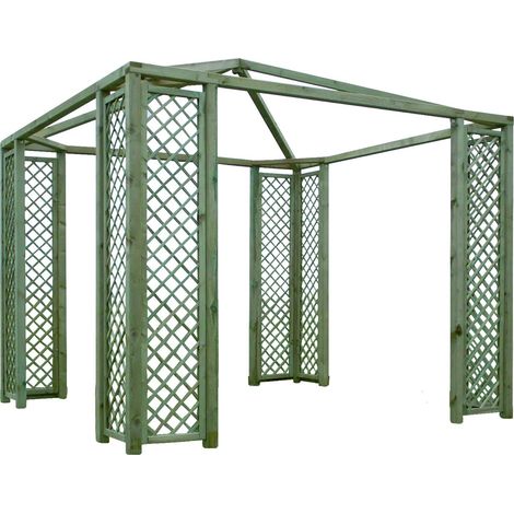 GAZEBO LASA IMPREGNATO 3X3