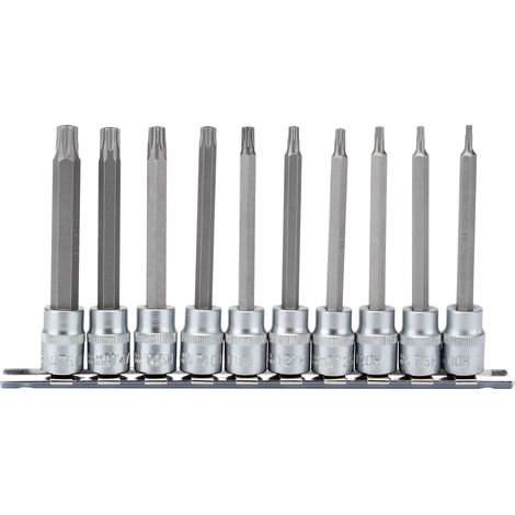 Draper TX-STAR® Security Socket Bit Set, 3/8" Square Drive, 10-Piece (1/5)