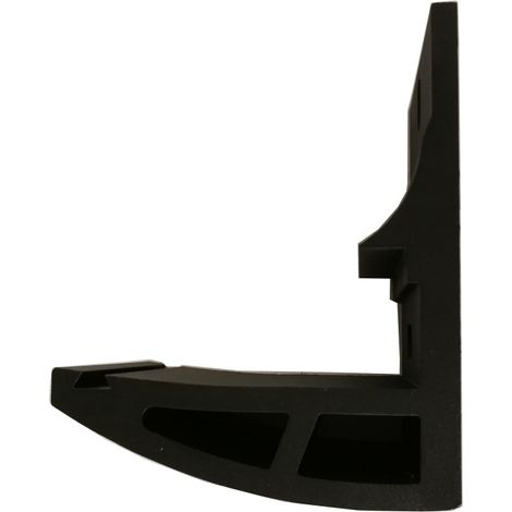 Wandhalter für Primaster Kassettenmarkise schwarz (E6600)