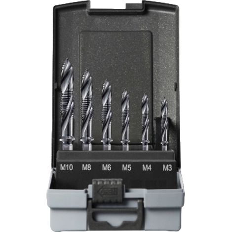 Projahn Kombigewindebohrer PROSTEP HSS-G TiAlN Set 7-tlg. (1/2)