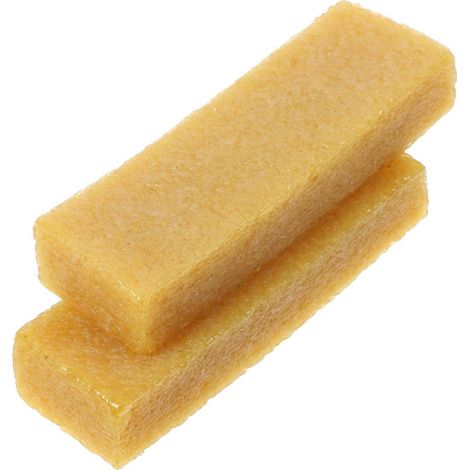 Bâtonnet de nettoyage abrasif pour bande abrasive, gomme en caoutchouc naturel compatible, lot de 2 (1/5)