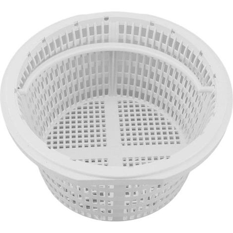 Panier De Skimmer Piscine, 19cm Filtre Skimmer Piscine, Panier D'Écumoire De Pisci-ne Rechange avec Poignée, Accessoires De Pi (1/5)