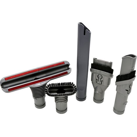 Ensemble de cinq accessoires, têtes de brosse et embouts pour aspirateurs Dyson V6 (DC35, DC45, DC52). (1/5)