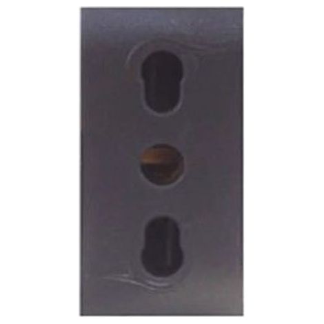 Multipack da 12 prese sicurezza 2p 10-16a+t colore grigio