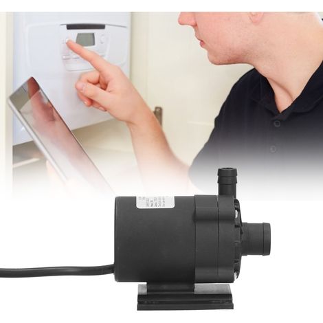 Pompe à eau intelligente BS-40A DC12V à structure céramique, sans balais, pour WC, chauffe-eau solaire et lave-vaisselle. (1/5)