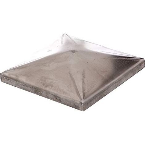 GAH-Alberts 418038 Copripalo per pali in metallo quadro, Acciaio, 100 x 100 mm / 10 pz (1/2)