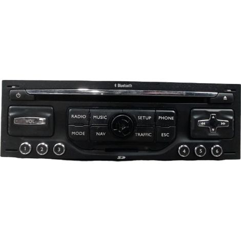 [PRODUIT D'OCCASION] Autoradio PEUGEOT 207 Sw ♻️ Ref Oe. 16095875xt - Garantie à vie (1/3)