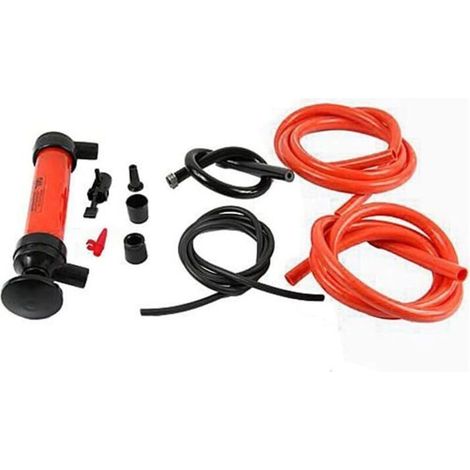 Pompe à eau manuelle, pompe de vidange d'huile moteur, pompe de transfert de carburant pour essence, diesel et fioul domestique (1/4)