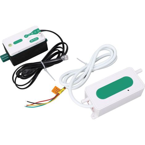 Pompe à Condensats CVC, Mini Pompe de Drainage Automatique avec Matériau ABS, Débit de 24 L/h, Idéale pour les Climatiseurs et les Machines à Glace.