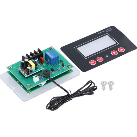 Soavoa Thermostat Numérique XHW1622 Écran LCD Précis Chauffage Incubateur Animal Domestique 110-220V Stable et Fiable (1/4)